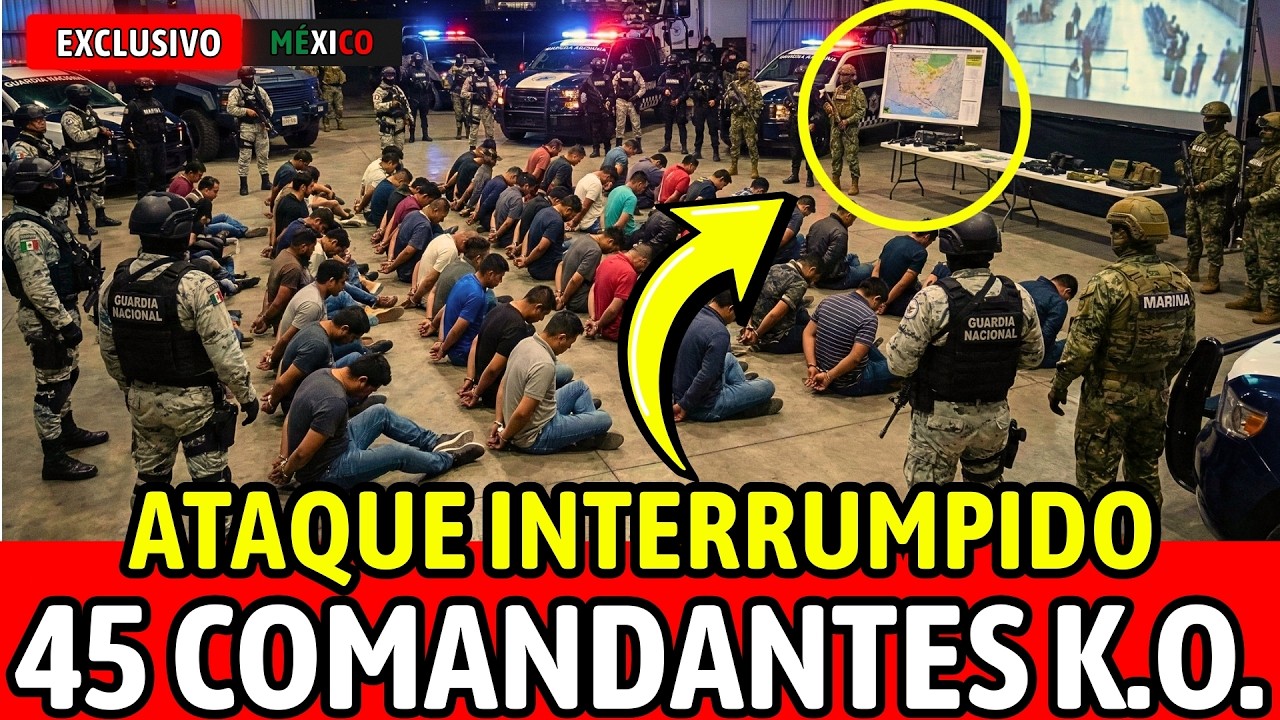 HARFUCH REVELA video secreto! CJNG planeaba ATAQUE al aeropuerto y CAEN 45 comandantes