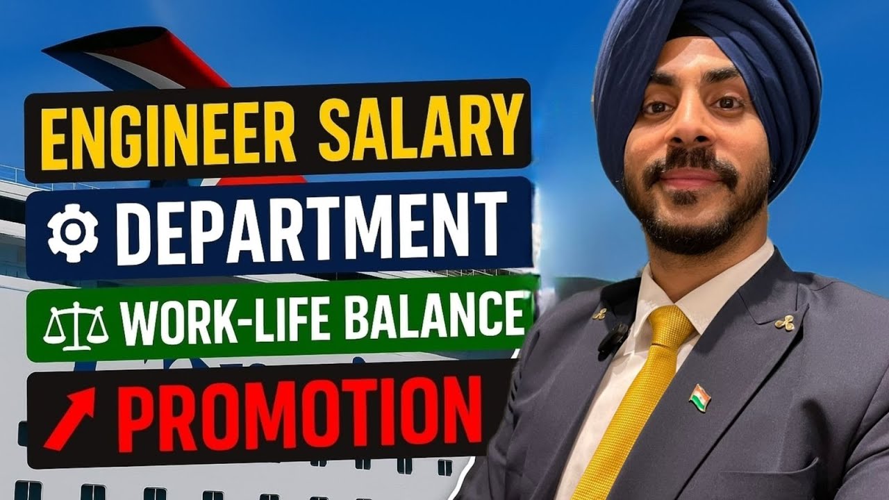 Cruise Engineer Salary, Promotions & Life Onboard | Complete Cruise Ship Engine Guide |MY FIRST VLOG