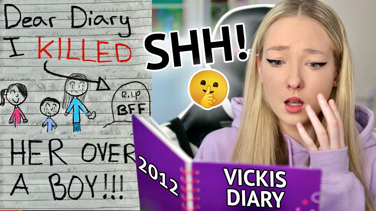GOT AWAY WITH MURDER? | Reading my old DIARY from SCHOOL | Part 4 | Vicki Vieteska