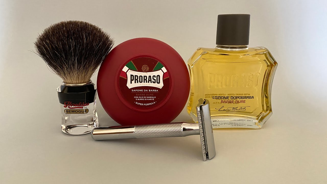 PRORASO Red e KING C GILLETTE: Testamos dois CLASSICOS  do Barbear Tradicional