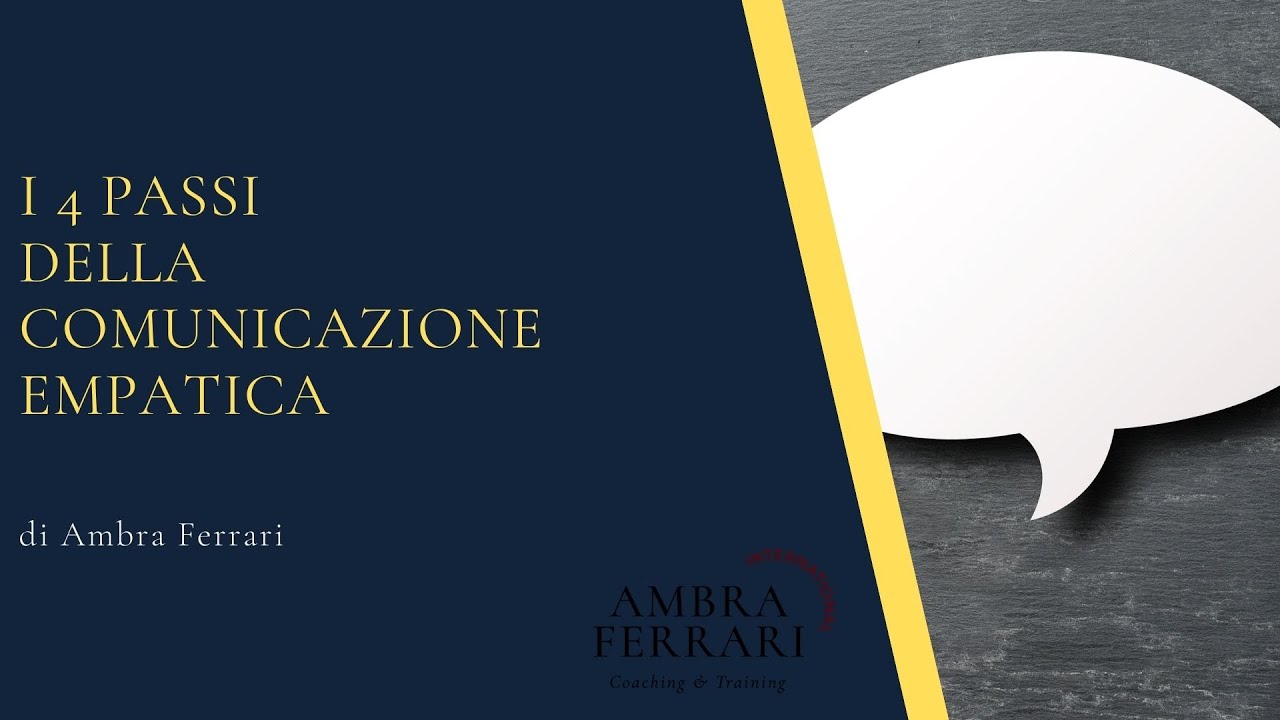 I 4 passi della comunicazione empatica