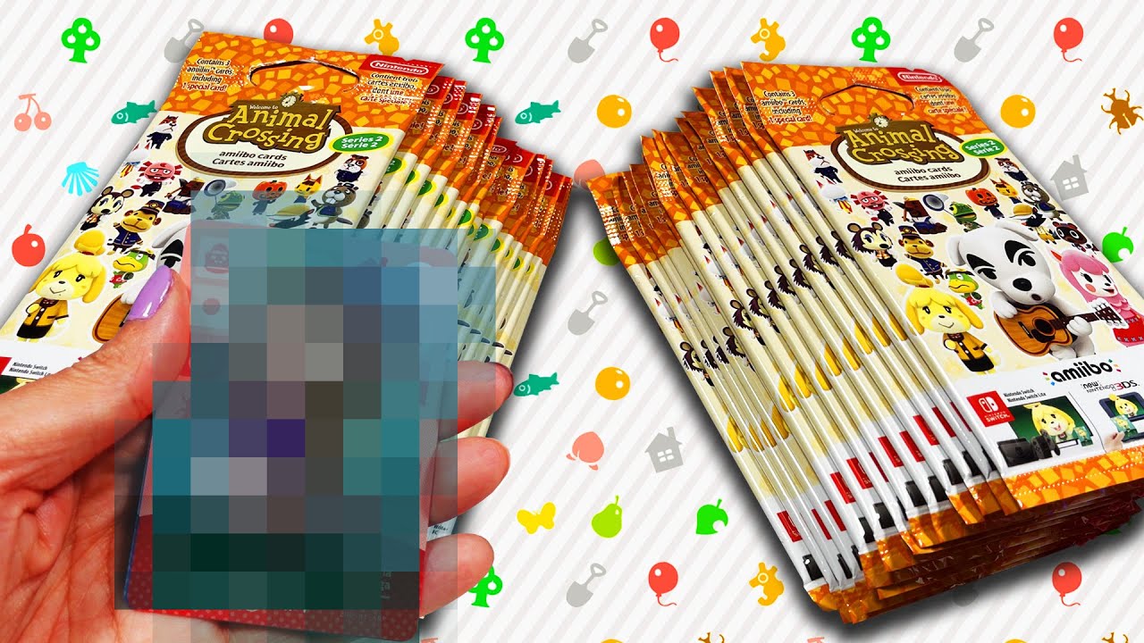 JE DÉCOUVRE LA SÉRIE 2 DE CARTES AMIIBO ! 🎮 | Animal Crossing