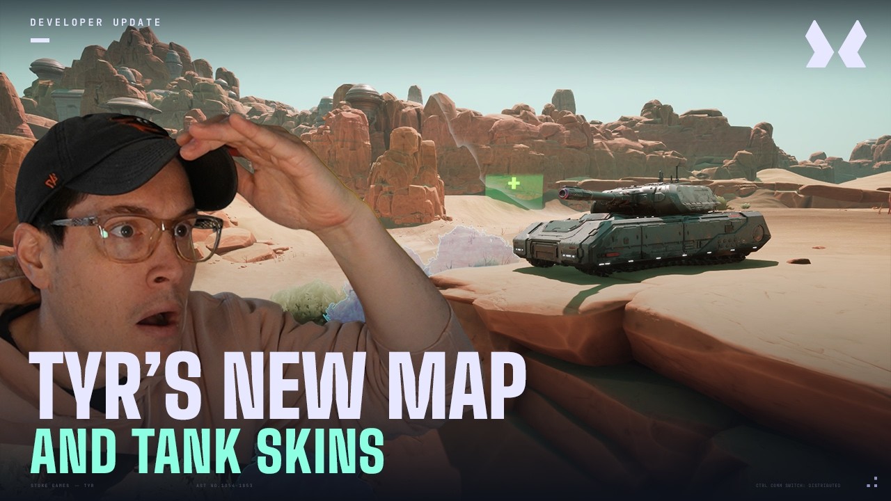 Tyr's getting a new map and tank skins