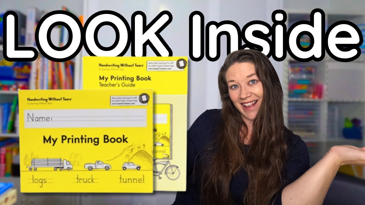 EVERYTHING You Need to Know About HANDWRITING WITHOUT TEARS | Flip Through + Teacher's Manual