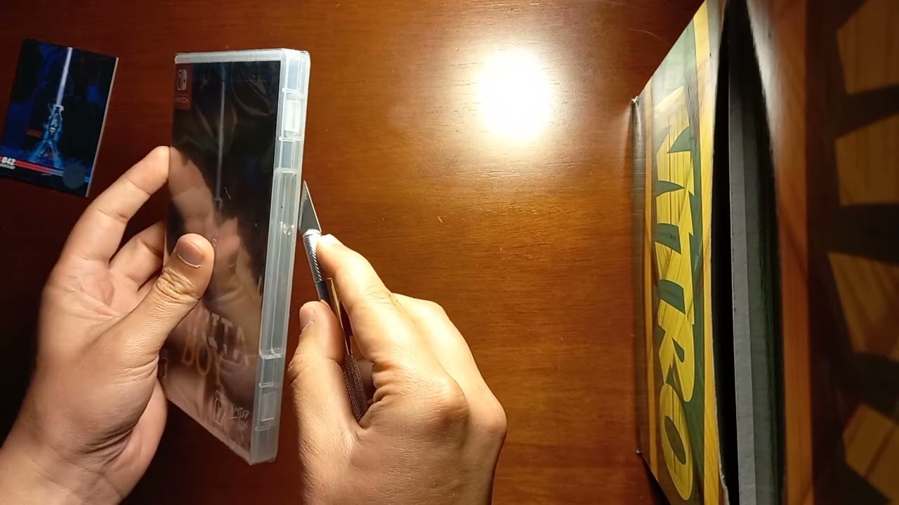 Narita Boy Nintendo Switch Unboxing