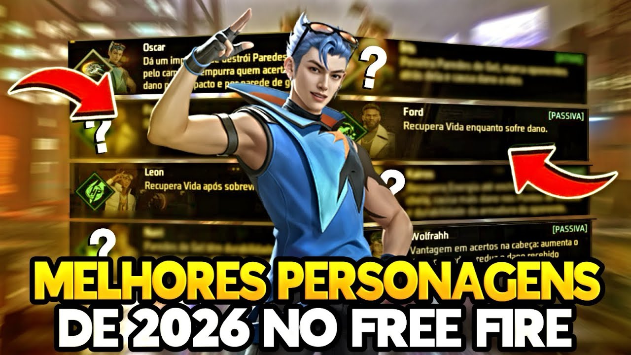 AS MELHORES COMBINAÇÕES DE HABILIDADES MAIS APELONAS PARA PEGAR MESTRE EM 2026 NO FREE FIRE!! MOBILE