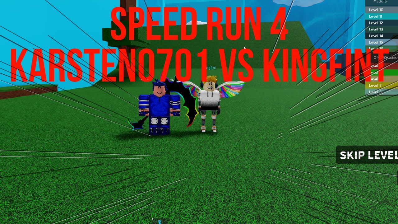 Karsten0701 VS Kingfint | Speed Run 4 | 0-10