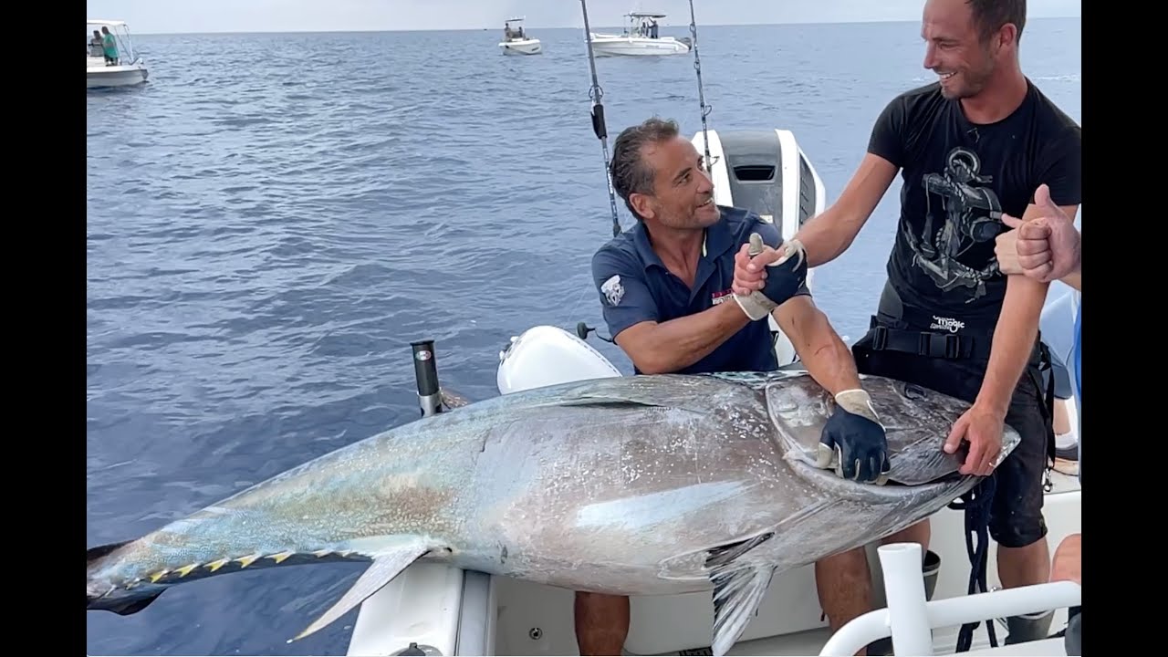 Pesca a Jig  pesce 180 kg  Ma alla fine...