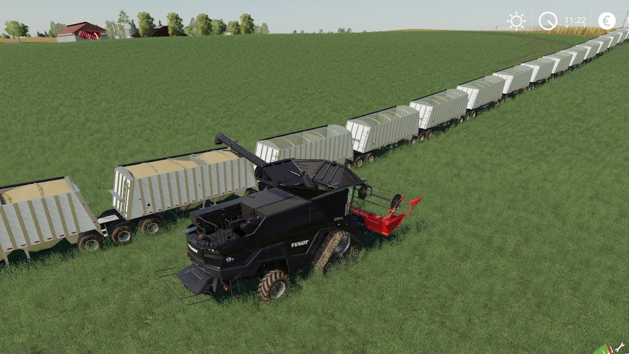 Farming Simulator 19 Timelapse # 2 | Unrealistic road to $1 trillion on Clover Creek 4x MAP.