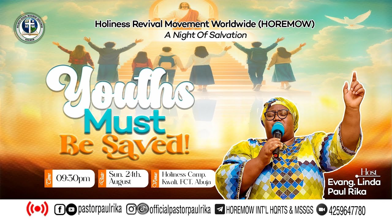 A NIGHT OF SALVATION With Evangelist Linda Rika