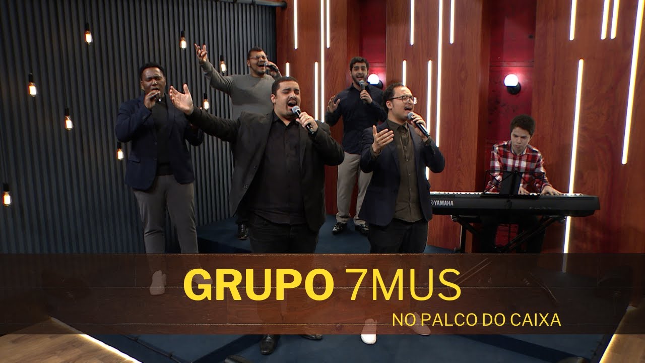 GRUPO 7MUS no Palco do Caixa de Música