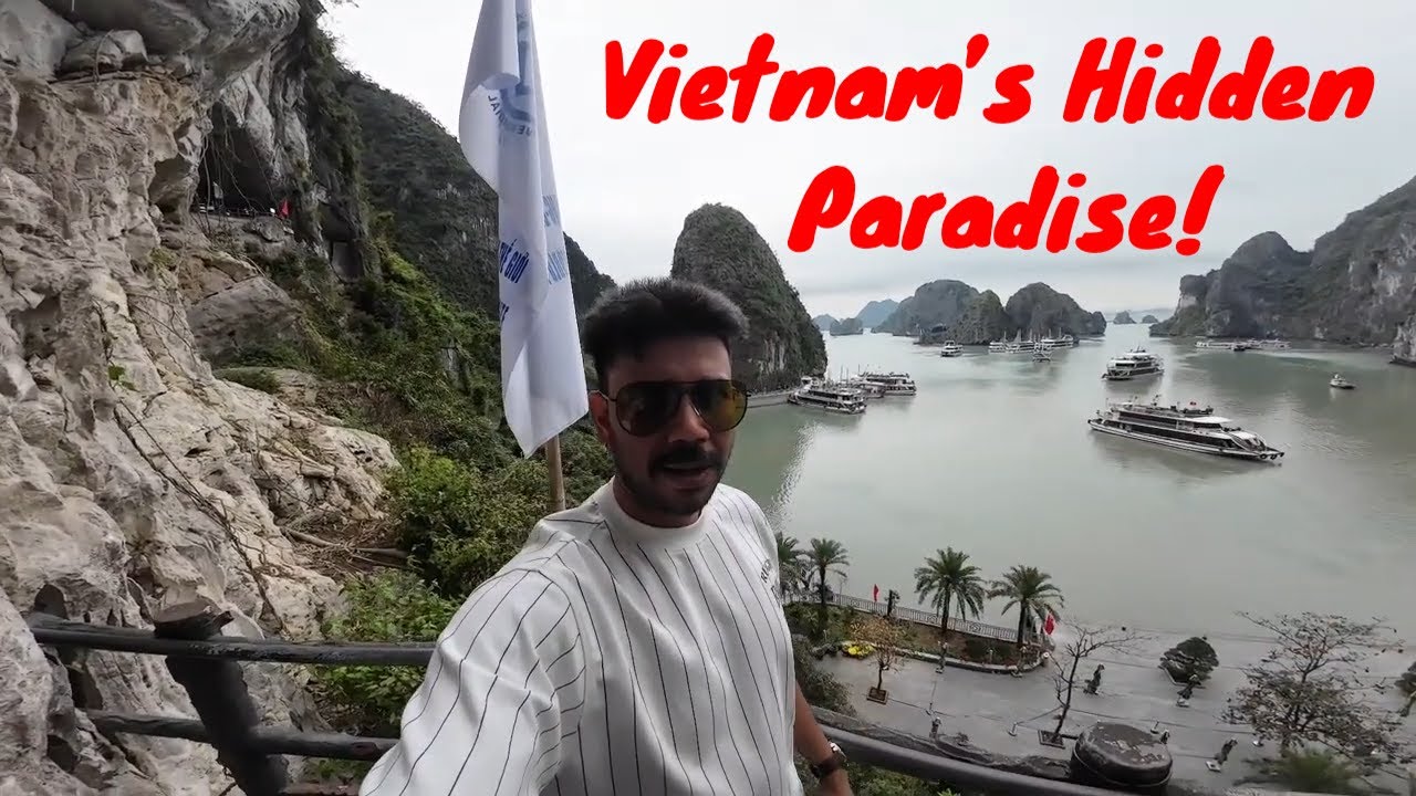 Ha Long Bay Cruise Experience 🇻🇳 | Cave Hiking, Kayaking & Luxury Cruise Pool | Episode 2