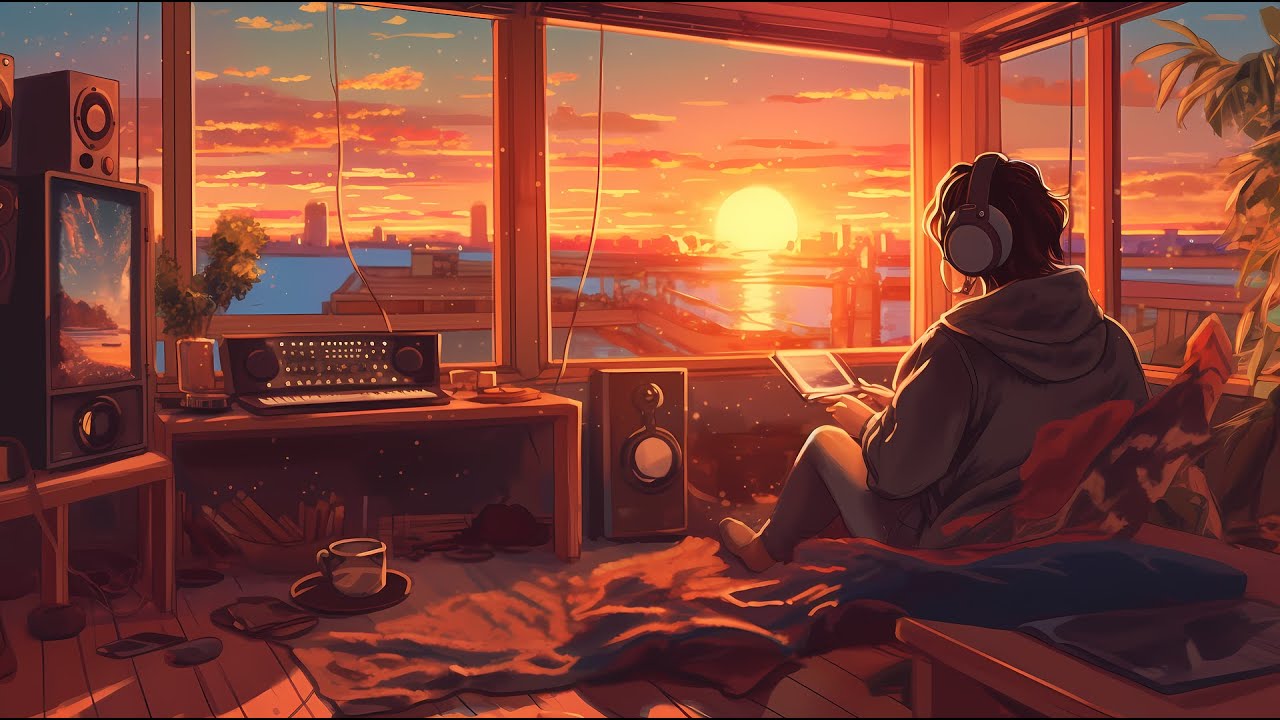 Lo-Fi Study Session 🌙 | Cozy Animation & Chill Beats