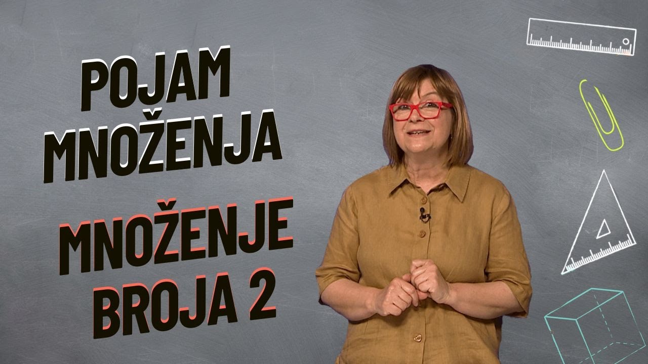POJAM MNOŽENJA - MNOŽENJE BROJA 2