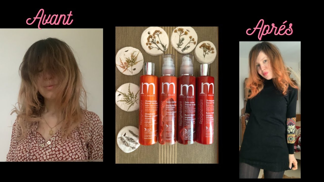 Soin repigmentant Sienne brulé et Blond vénitien Patrice Mulato - Rousse !