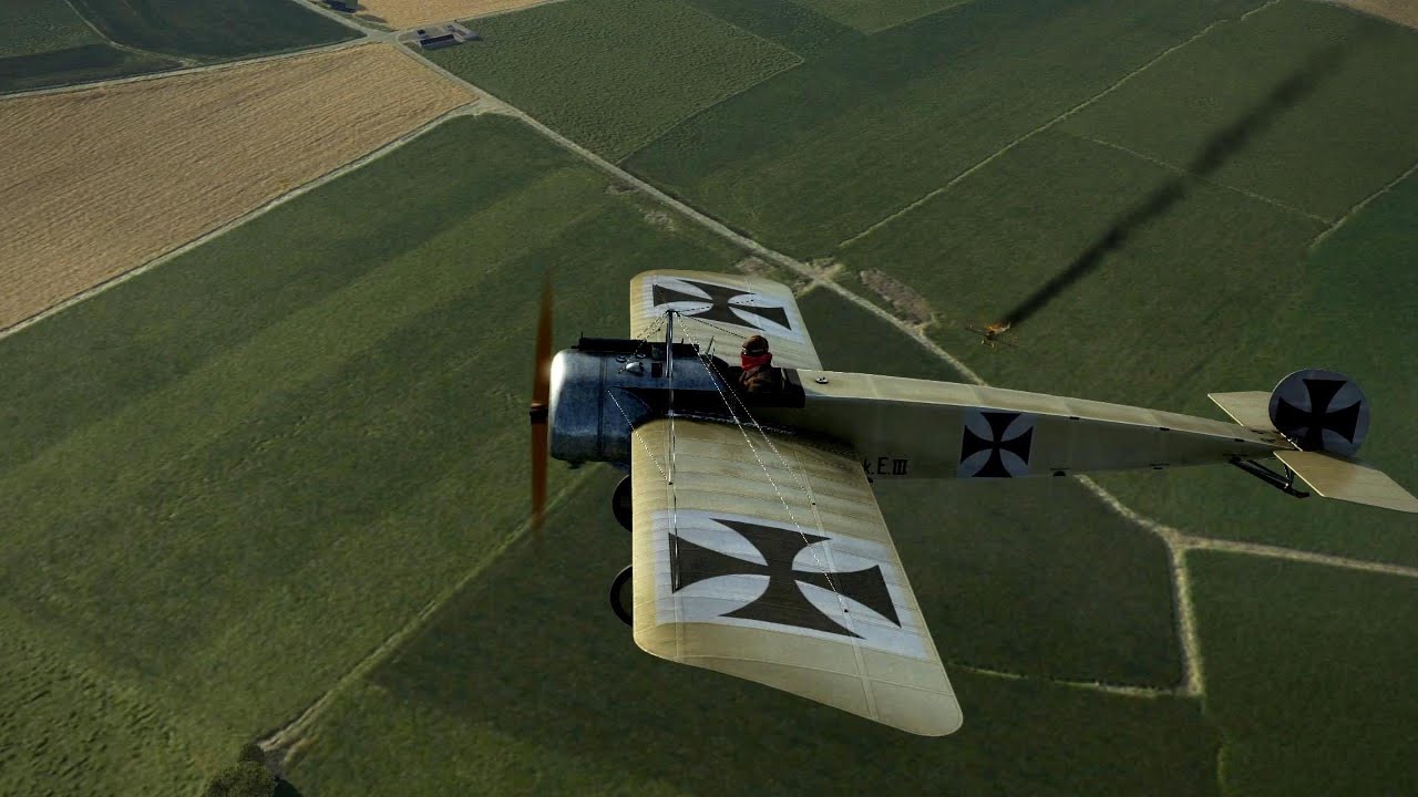 Karl Von Schneider 1, Fokker EIII (interceptar aviones de ataque)