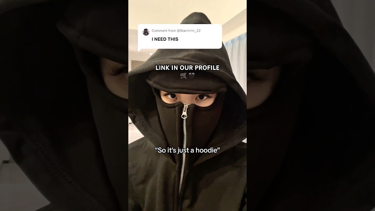 Here we explain how to buy our Zipper Hoodie!🛒🖤