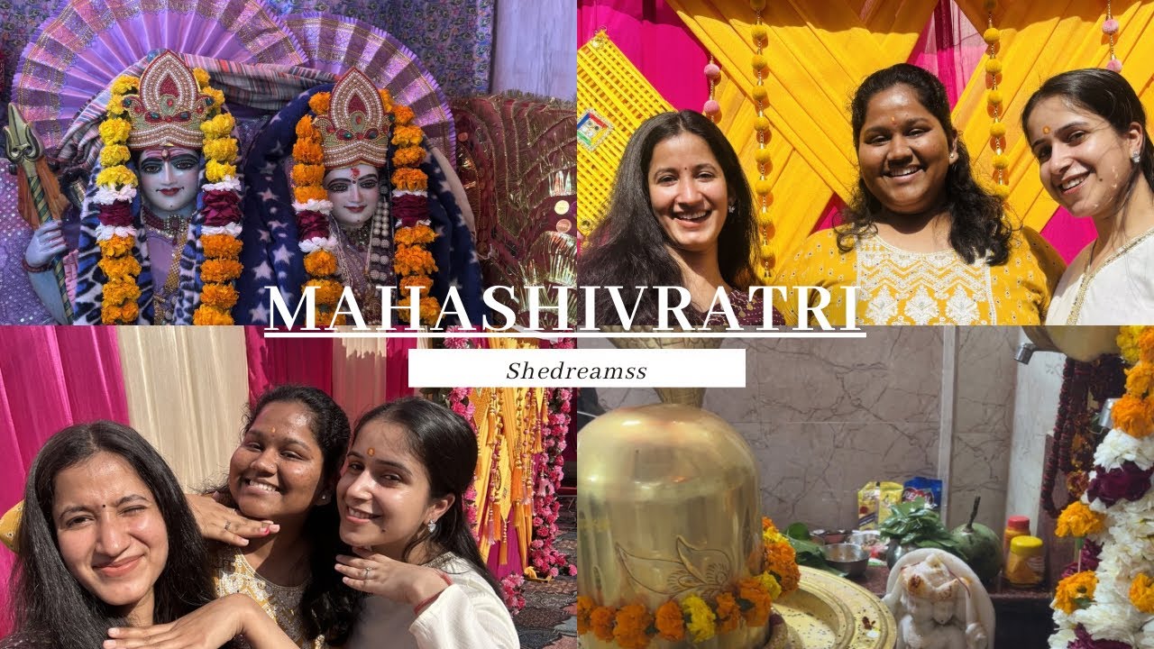 V13.Mahashivratri Vlog🥰 #youtube #minivlog #hindu #shivratri #mahadev #vlog #trending #reach #viral 