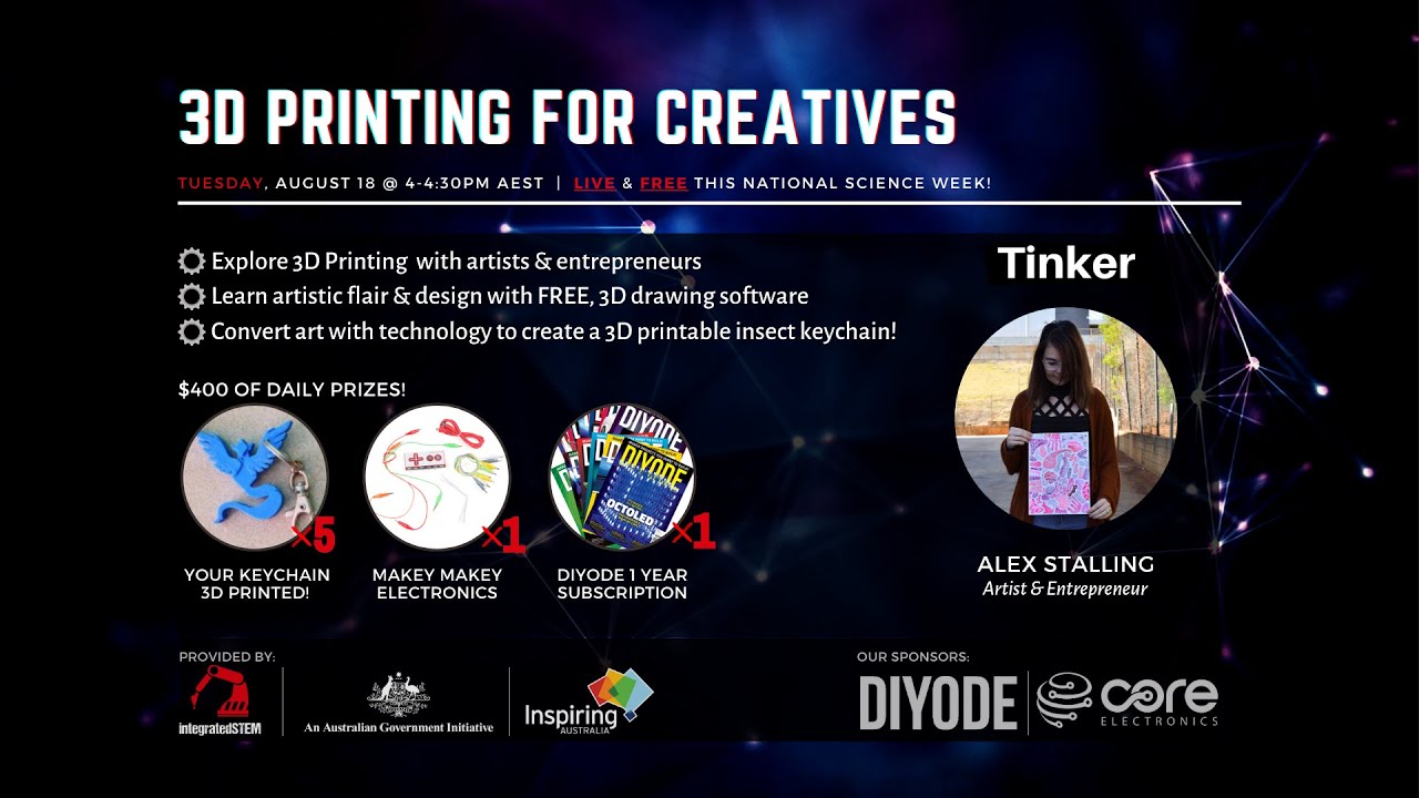 3D Printing for Creatives!