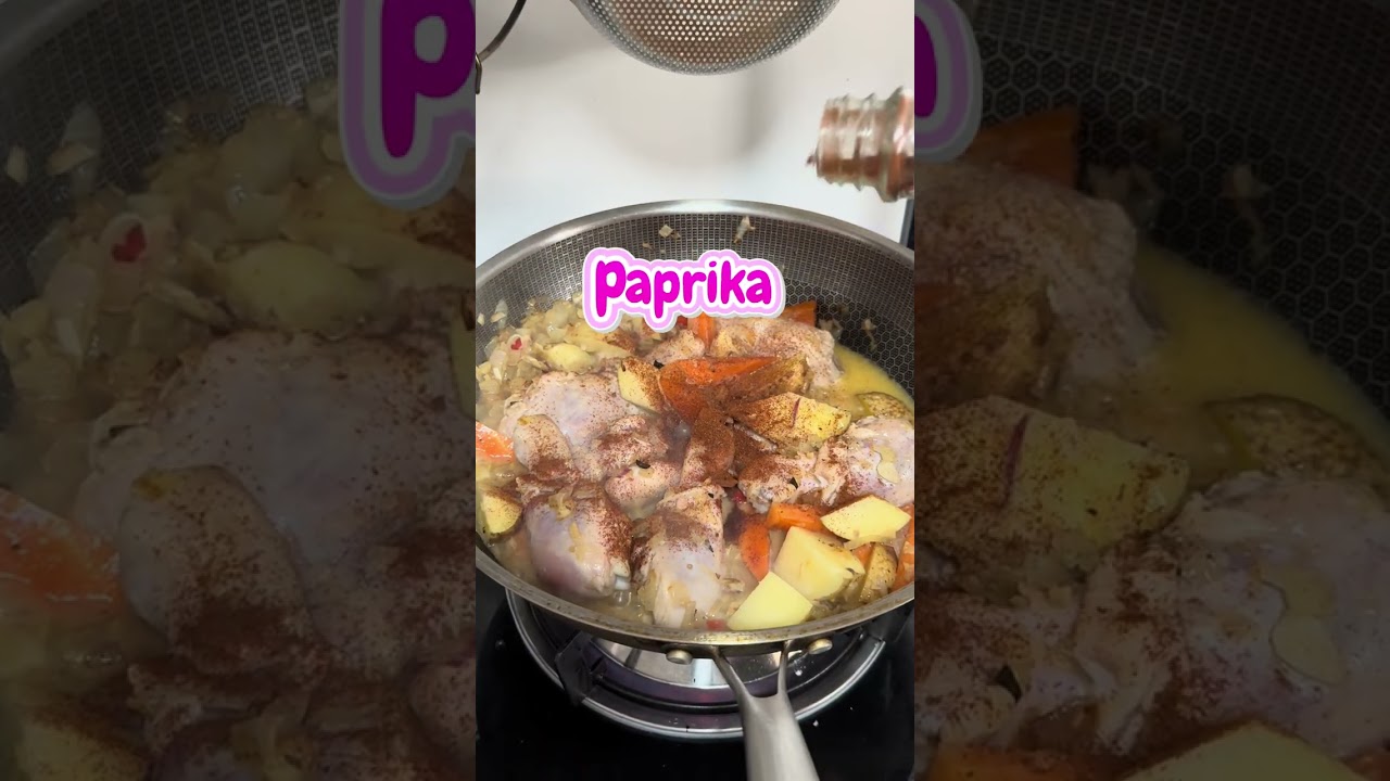 Chicken curry recipe.