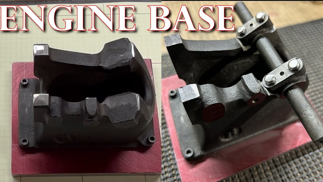 Обработка основания двигателя и основных крышек | Двигатель Little Brother Hit & Miss – Эпизод 2