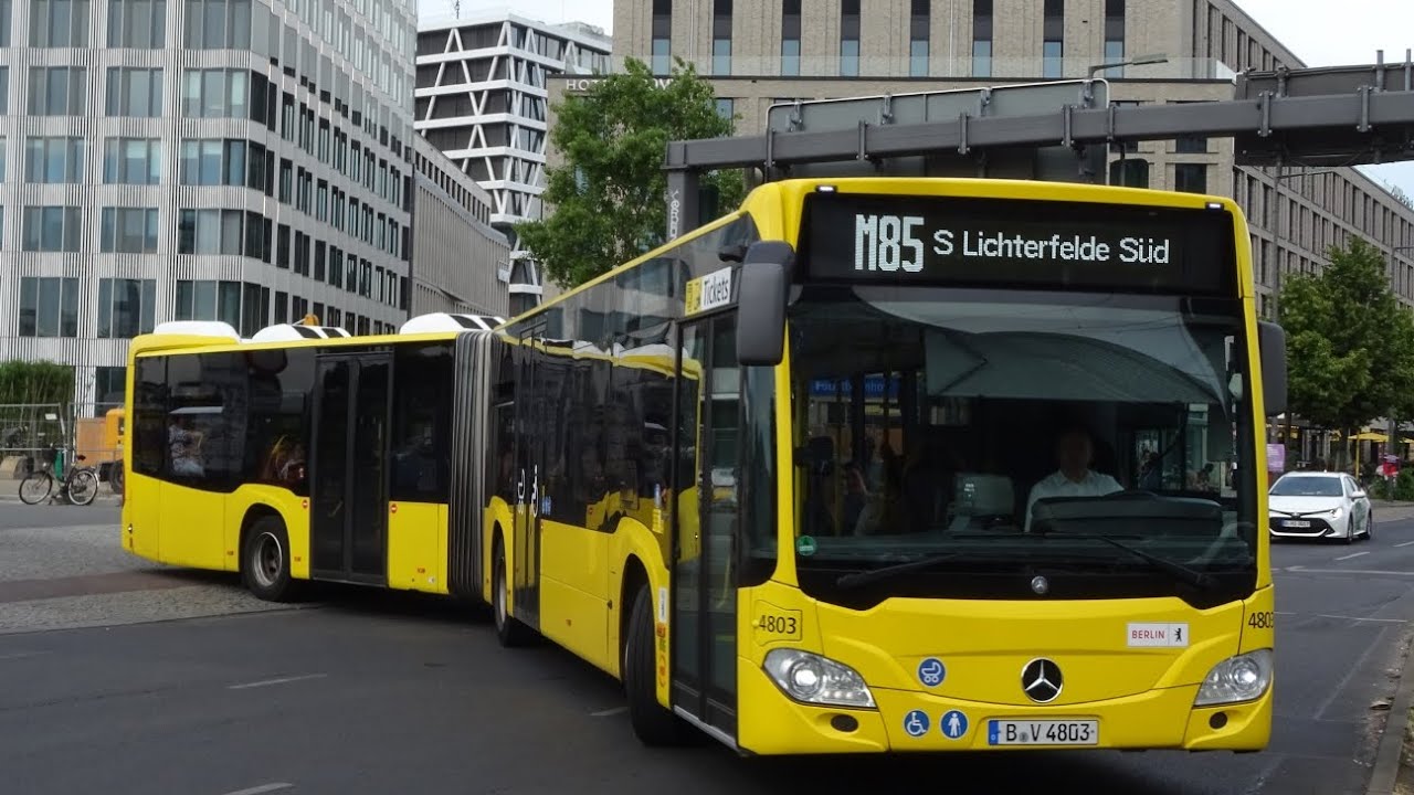 BVG 🚍 BERLIN Buslinie M85 (S Lichterfelde Süd - S+U Hauptbahnhof)