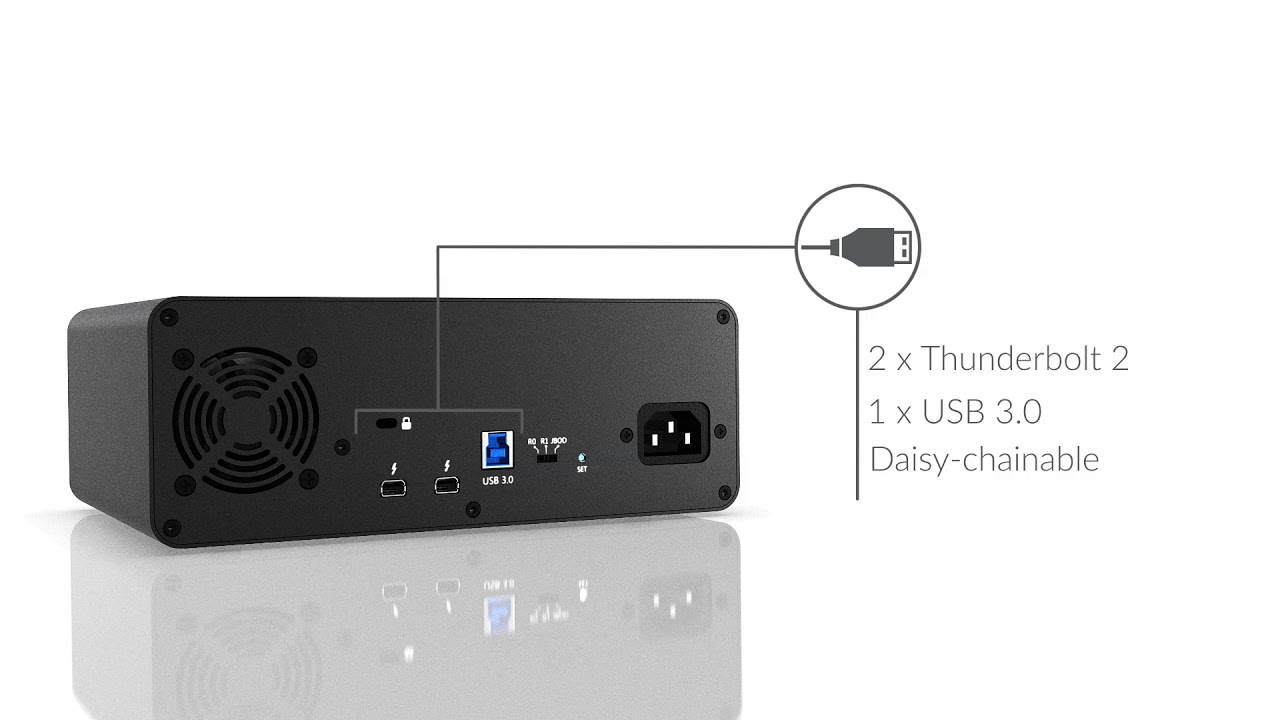 Glyph StudioRAID Thunderbolt 2 External Hard Drive