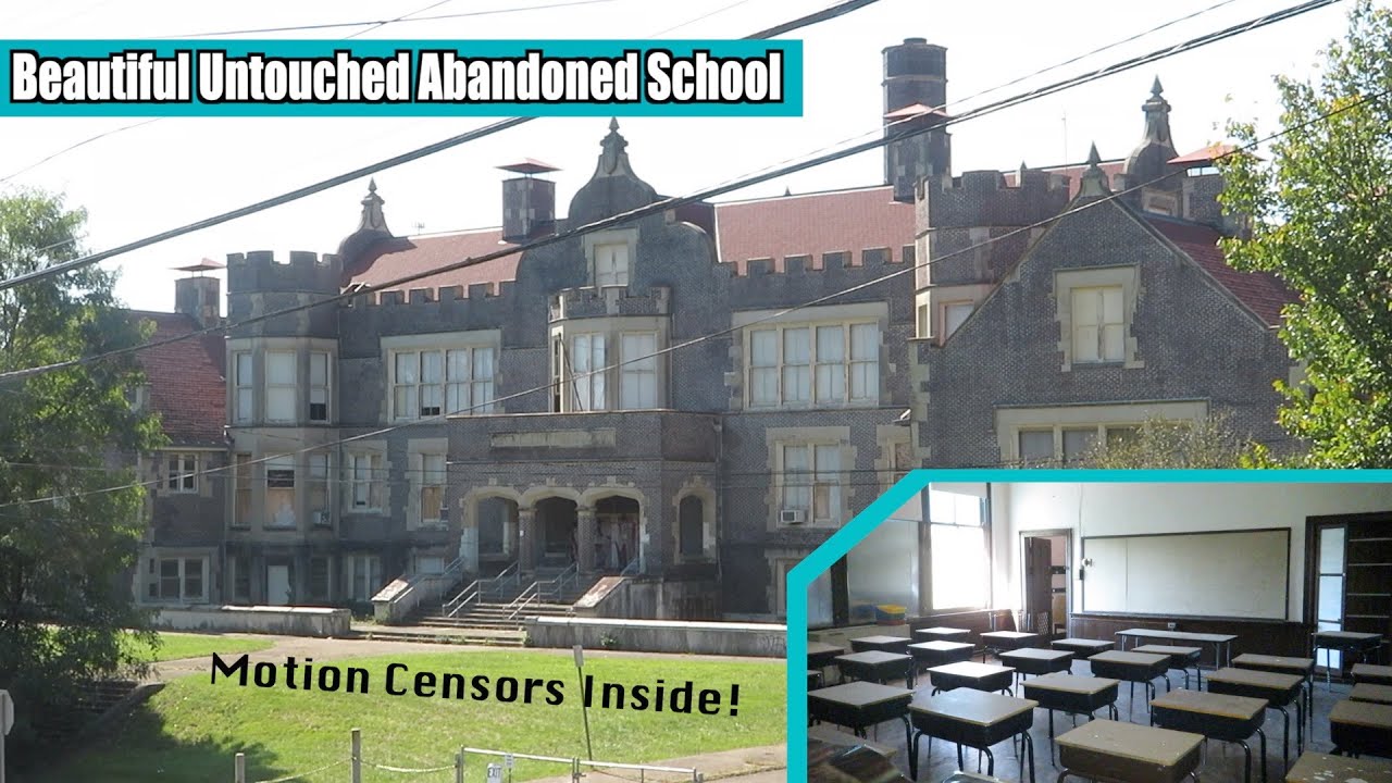 Exploring a Beautiful Untouched School with Power (Motion Sensors)