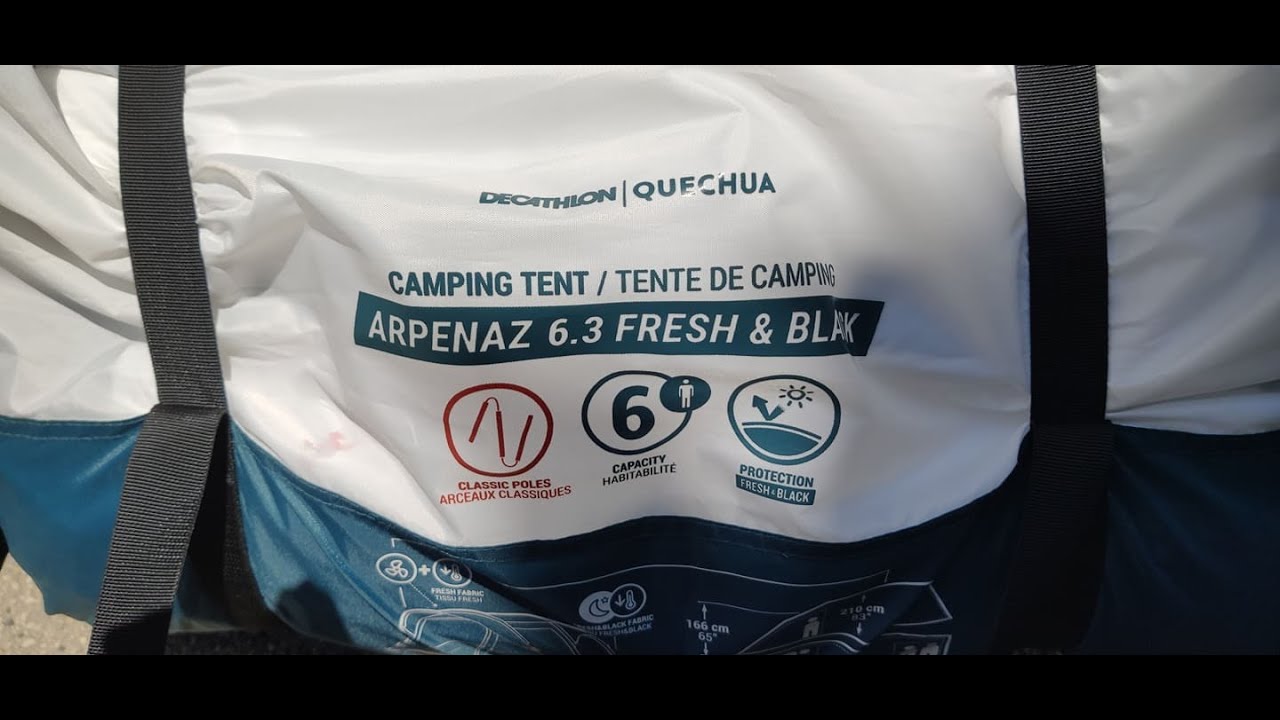 QUECHUA - ARPENAZ 6.3 Fresh&Black install
