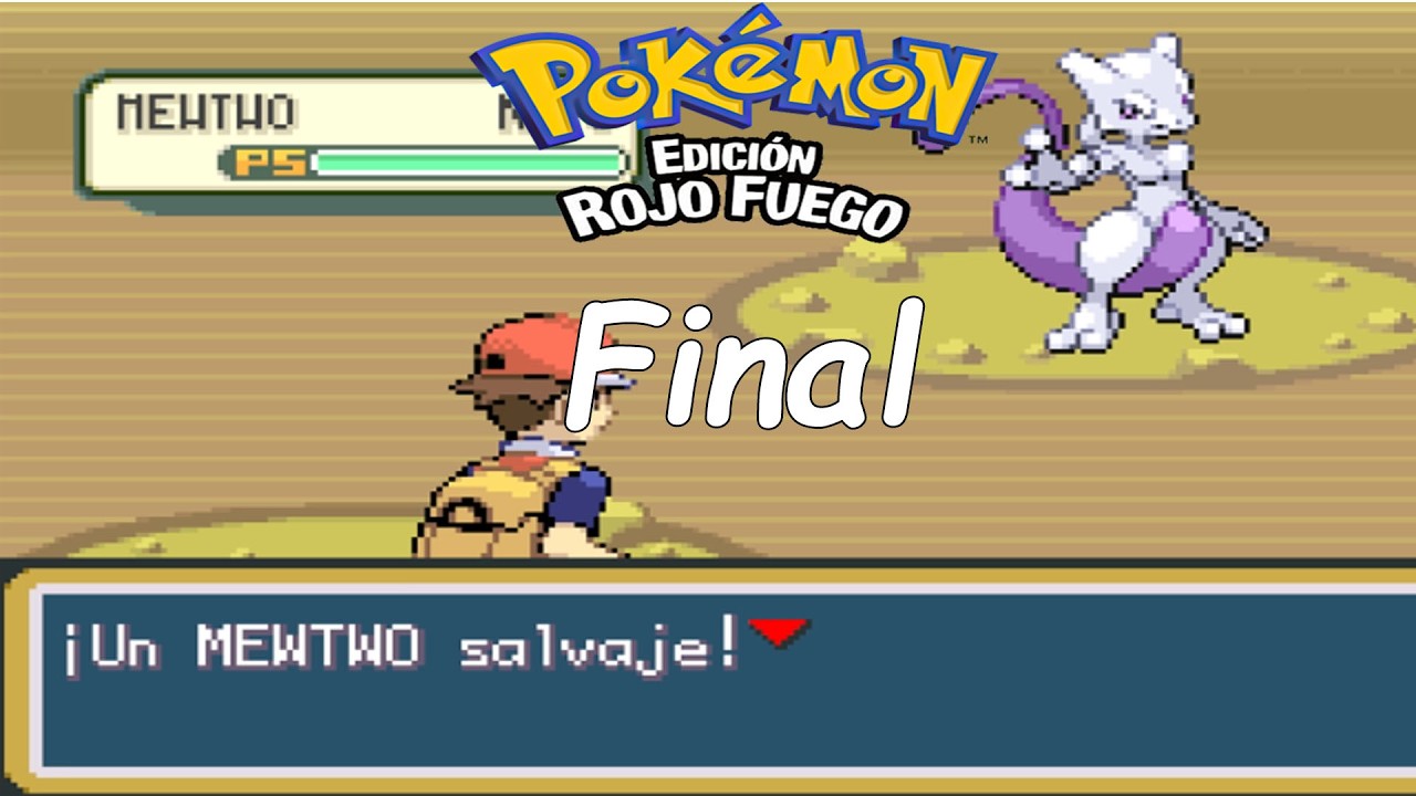 pokemon rojo fuego Final team rocket, suicune y mewtwo
