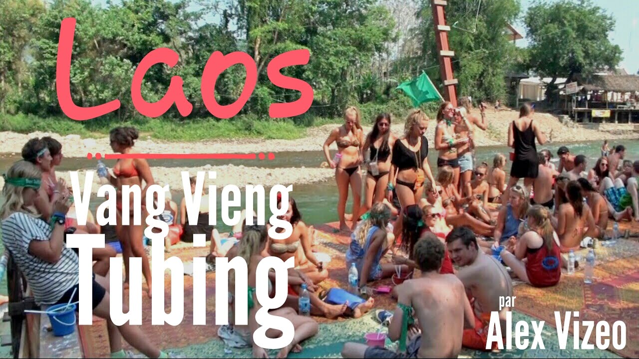 LAOS : Tubing à Vang Vieng Tubing