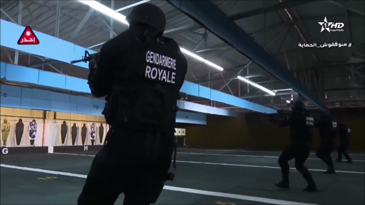 FAR-MAROC : Groupement d'Intervention et de S&eacute;curit&eacute; de la Gendarmerie Royale