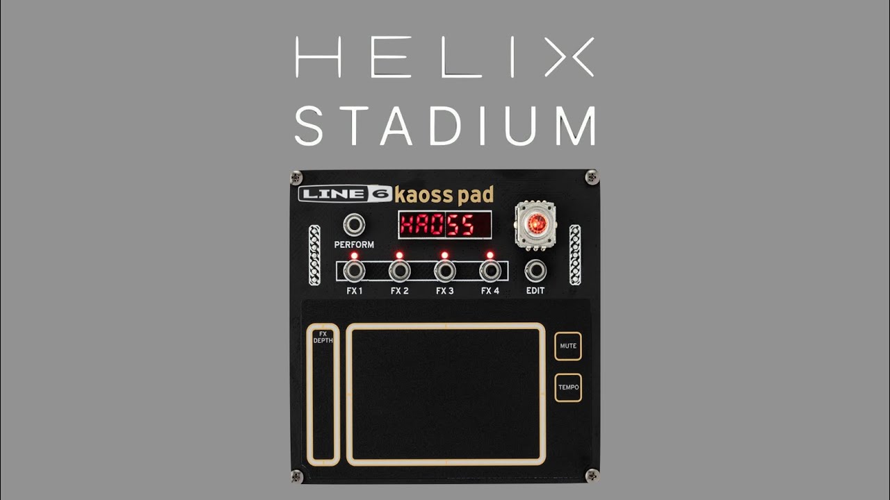 Using the Line 6 Helix Stadium XL as a Chaos Pad