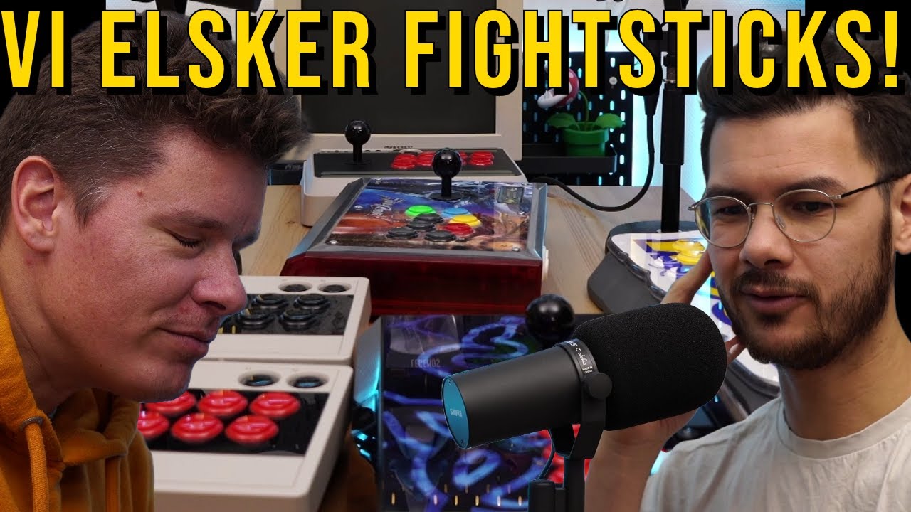 DE BEDSTE FIGHTSTICKS - Stegelcast