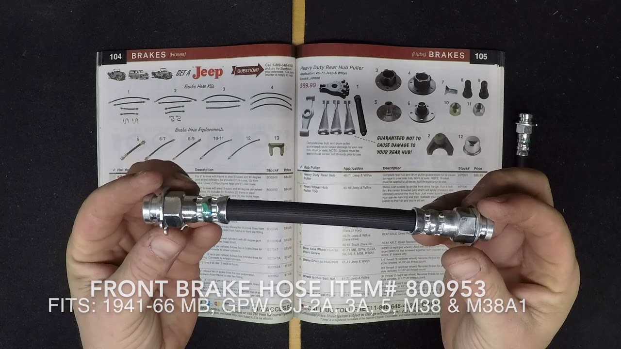 Brake Parts - Kaiser Willys Jeep Parts