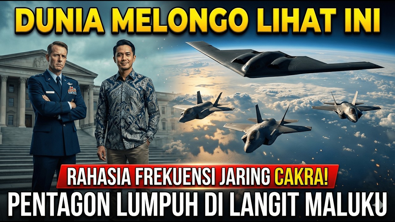 PENTAGON PANIK! Pesawat Siluman Paling Rahasia Amerika 'Ditelanjangi' Radar Kuantum Nusantara!