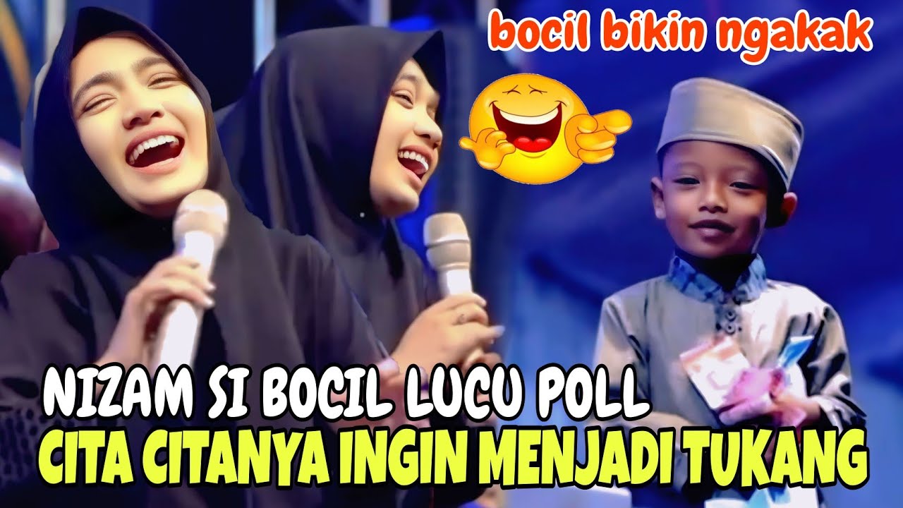 NIZAM SI BOCIL LUCU POLL CITA CITANYA MENJADI TUKANG/NING UMI LAILA SAMPAI KEPINGKEL-PINGKEL 🤣