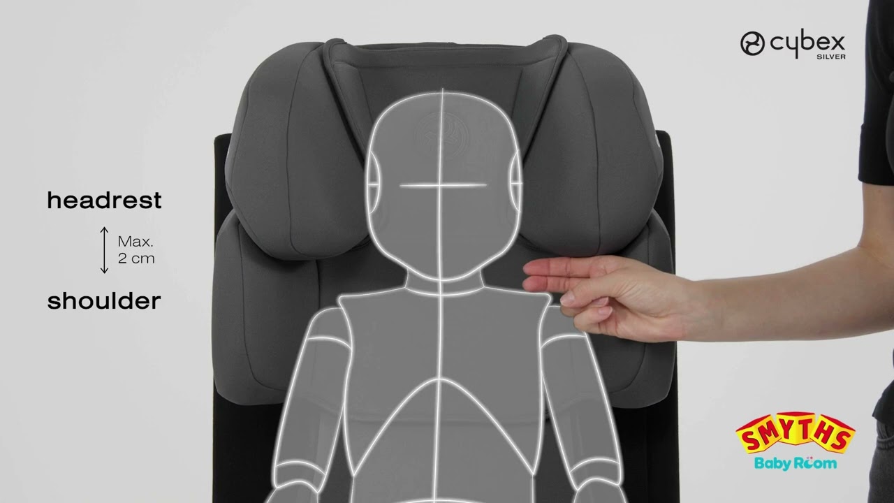 Cybex Solution X i-Fix R129 ISOFix Car Seat 100 to 150cm - Smyths Toys