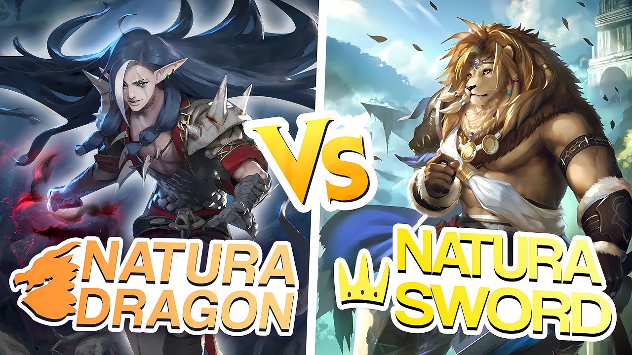 Battle! Natura Dragon (Dragoncraft) vs. Natura Sword (Swordcraft) | Shadowverse