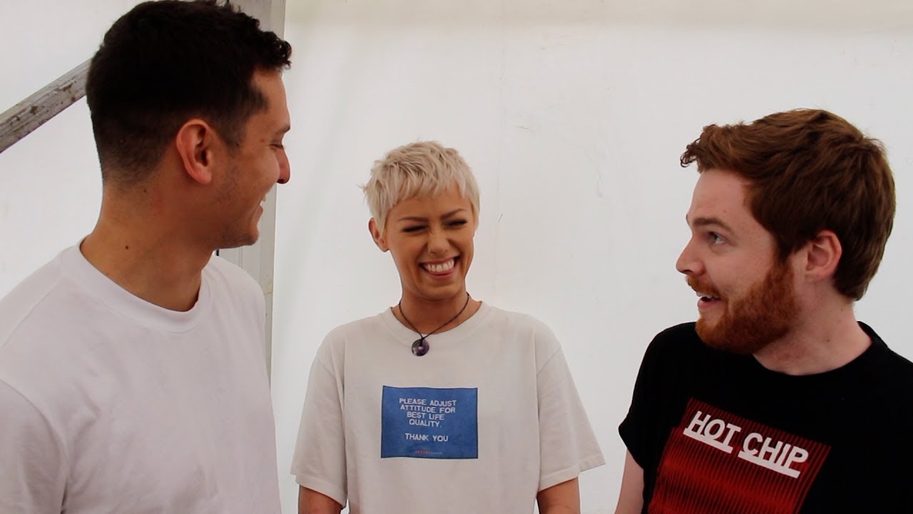 SDF17: Tonight Alive's Jenna & Whakaio Enter The PopBuzz Confession Booth
