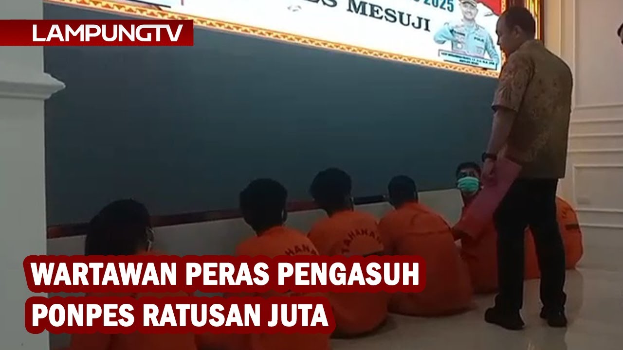 Wartawan Mesuji Peras Pengasuh Ponpes Ratusan Juta
