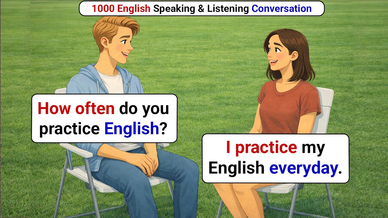 English Speaking and Listening Practice | Daily English Conversations Practice For Beginners