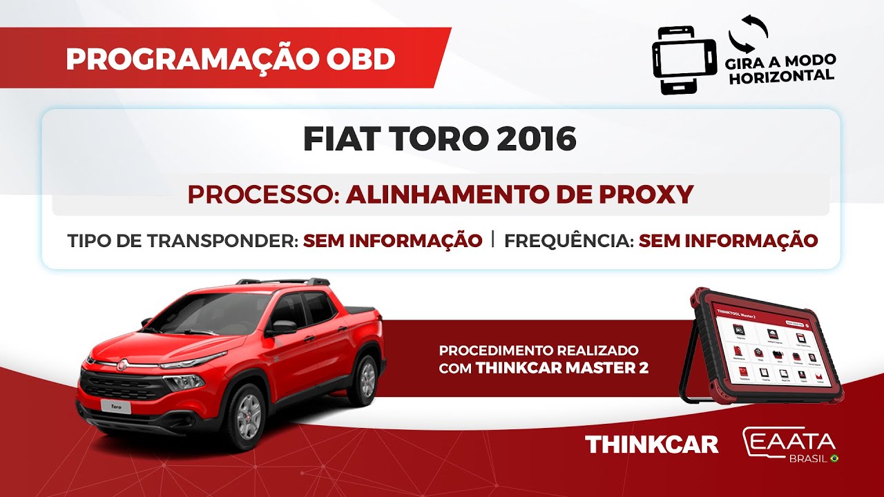 ALINHAMENTO DE PROXY DO FIAT TORO 216