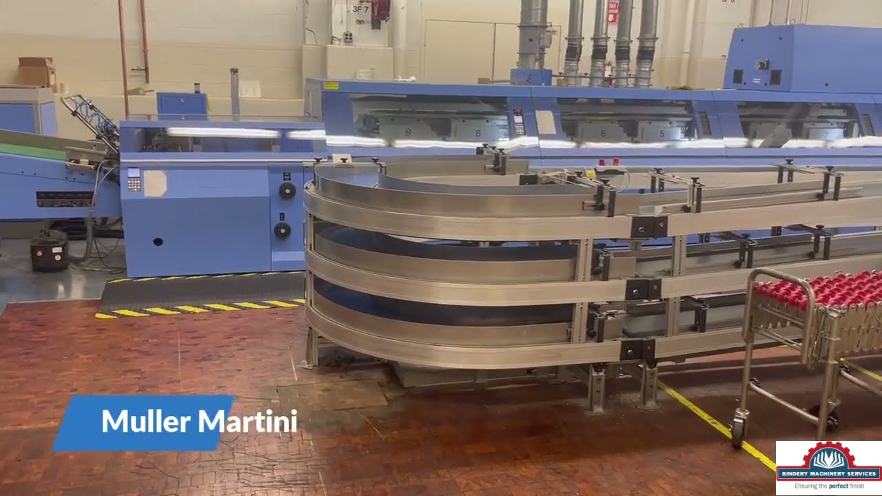 Muller Martini Bolero B9 Perfect Binding Line