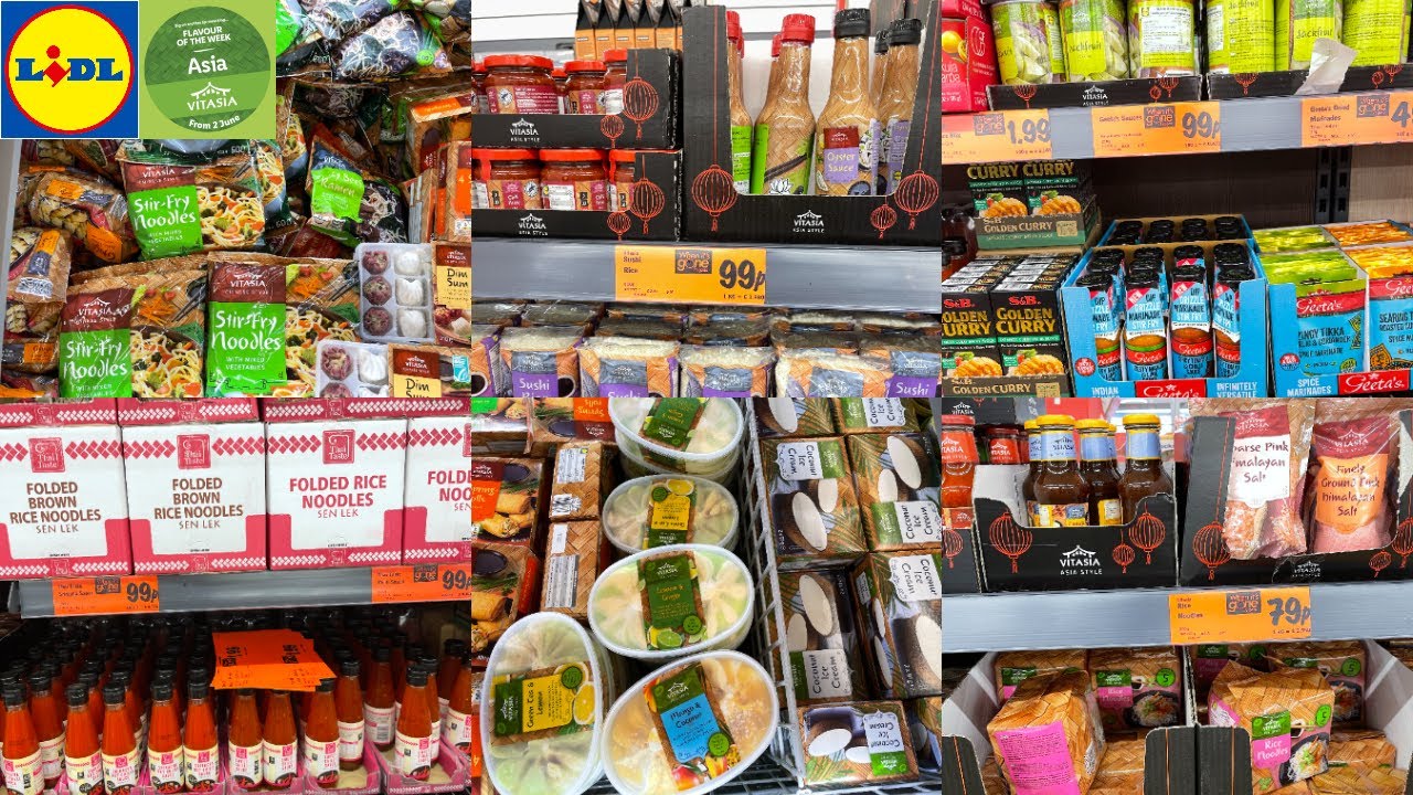 FLAVOUR OF THE WEEK: ASIA AT LIDL FROM THURSDAY 02 JUNE 2022 | LIDL SHOPPING HAUL | TRAVELANDSHOP