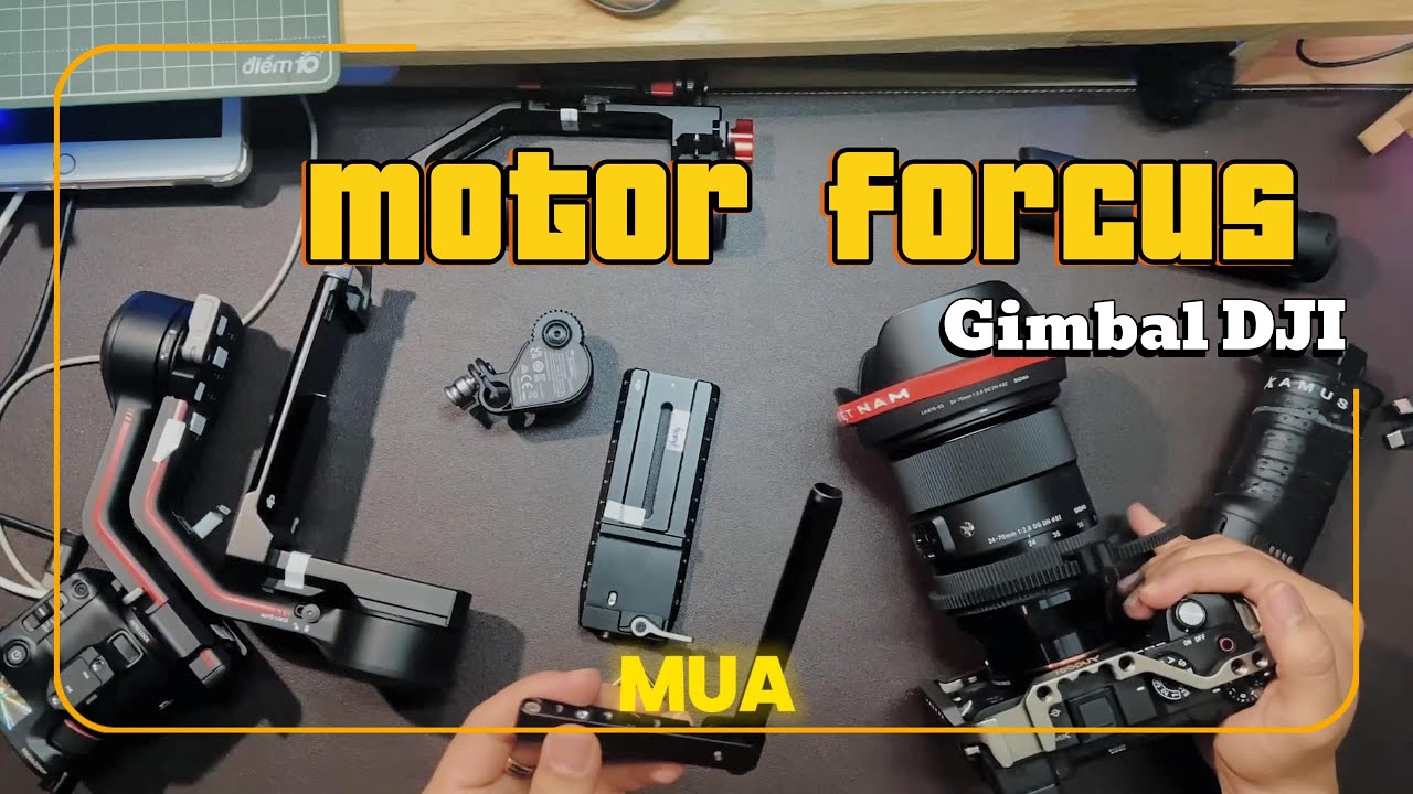 Motor focus - zoom cho gimbal DJI Gi&aacute; chỉ 500k qu&aacute; hời cho ae quay phim #ThuongNguyen1101