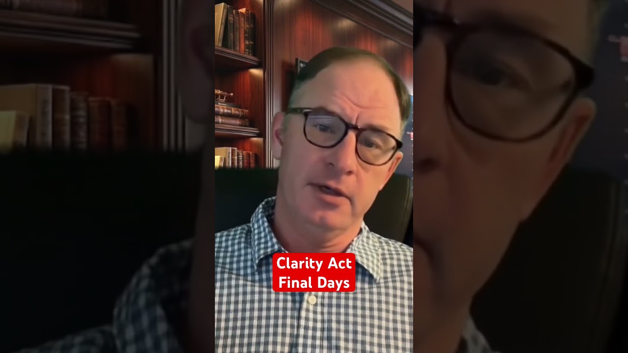 Финальные дни Clarity Act #xrp #криптовалюта @digitalassetinvestor