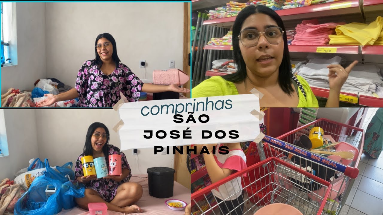 COMPRINHAS PARA CASA NO CENTRO DE SÃO JOSÉ DOS PINHAIS. 🩷