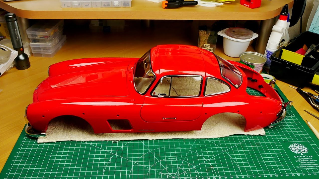 Building the Ixo Mercedes 300 SL Coupé – Stage 64 to 73 (Pack 10)