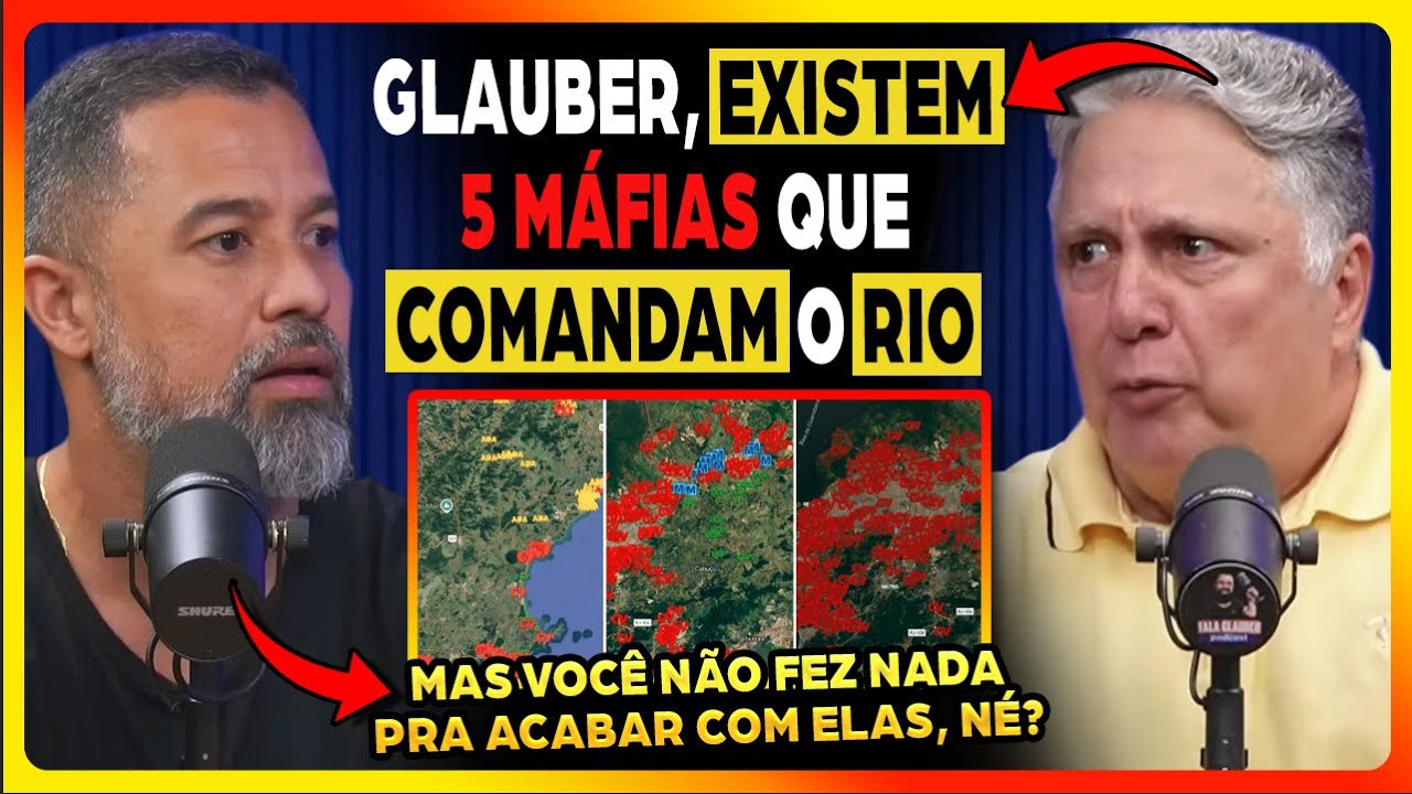 GLAUBER desafia GAROTINHO e QUESTIONA porque o CR1ME já DOMINAVA na ÉPOCA DELE | Fala Glauber